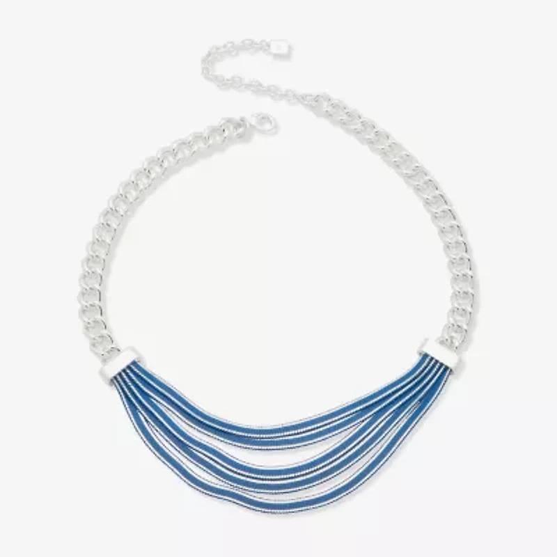 Worthington Womens 16 Inch Collar Necklace