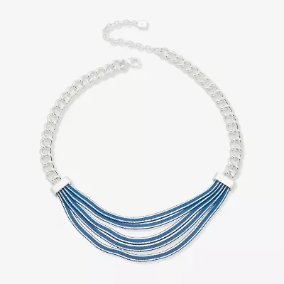 Worthington Womens 16 Inch Collar Necklace