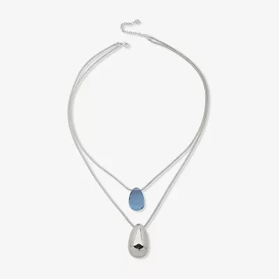 Worthington Womens 30 Inch Pendant Necklace