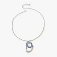 Worthington Womens 17 Inch Pendant Necklace
