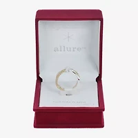 Sparkle Allure Textured Womens 2MM Pure Silver Over Brass Knot Band