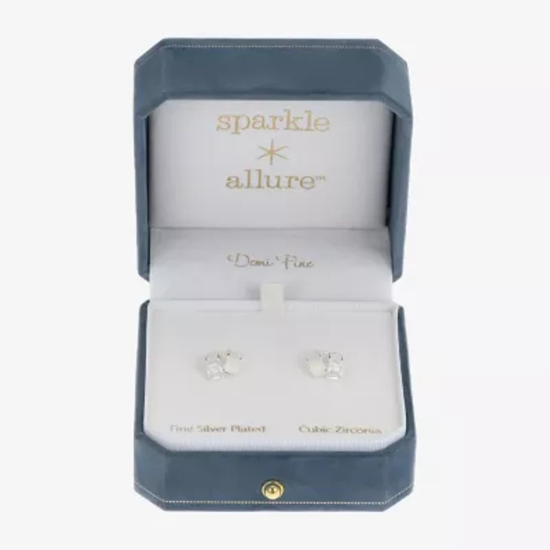 Sparkle Allure Cubic Zirconia 12mm Stud Earrings