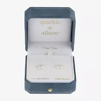 Sparkle Allure Cubic Zirconia 12mm Stud Earrings