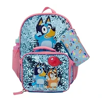 Licensed Bluey 5-Piece Backpack Set