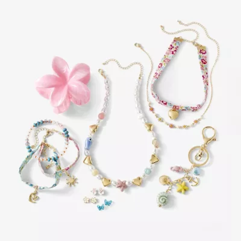 Arizona Womens 16 Inch Beaded Necklace