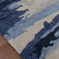 Amer Rugs Abriella Yuna Camouflage Hand Tufted Indoor Rectangular Accent Rug