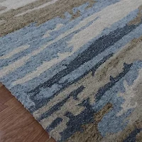 Amer Rugs Abriella Yuna Camouflage Hand Tufted Indoor Rectangular Accent Rug