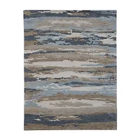 Amer Rugs Abriella Yuna Camouflage Hand Tufted Indoor Rectangular Accent Rug