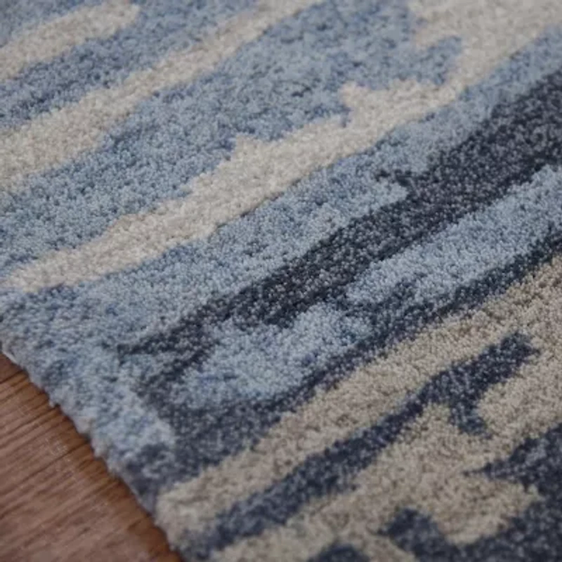 Amer Rugs Abriella Yuna Camouflage Hand Tufted Indoor Rectangular Accent Rug