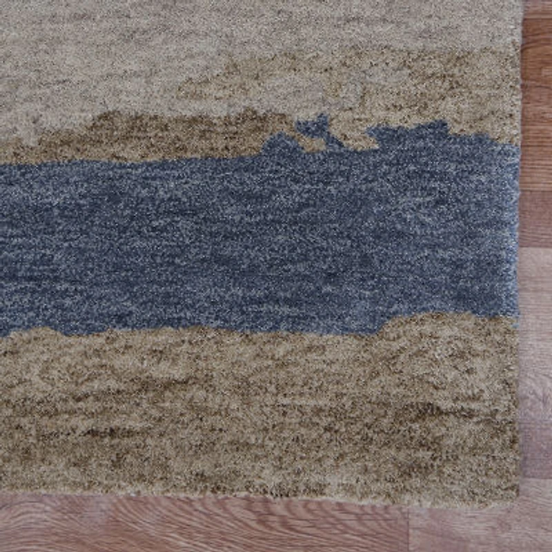 Amer Rugs Abriella Yuna Camouflage Hand Tufted Indoor Rectangular Accent Rug