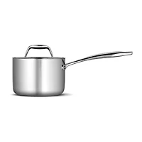 Tramontina Gourmet Tri-Ply Clad 18/10 Stainless Steel Induction-Ready Saucepan with Lid