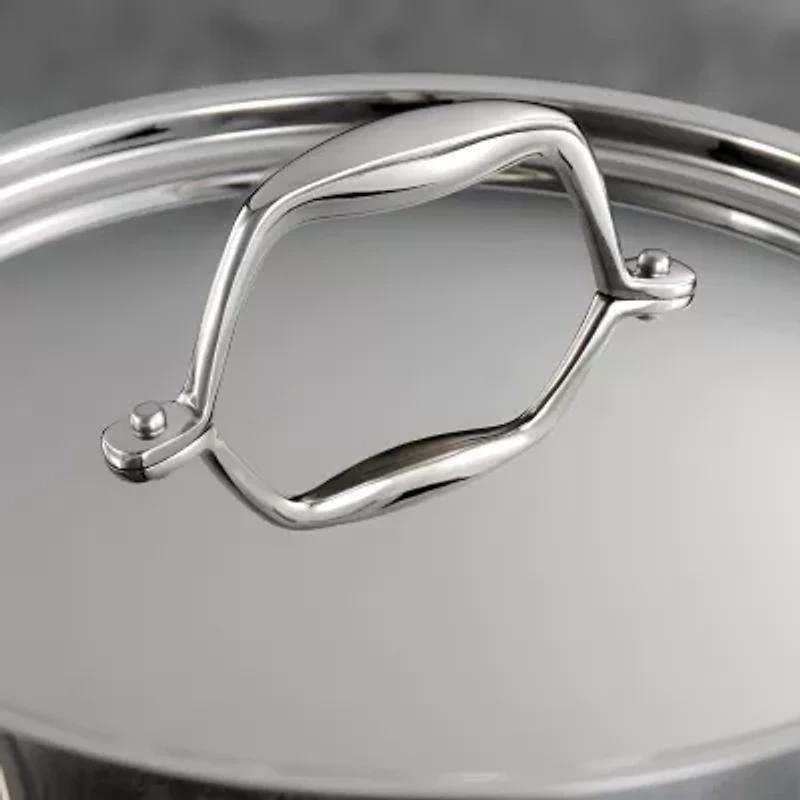 Tramontina Gourmet Tri-Ply Clad 18/10 Stainless Steel -pc. Induction-Ready Cookware Set