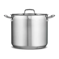 Tramontina® Gourmet 12-qt. Tri-Ply Covered Stock Pot