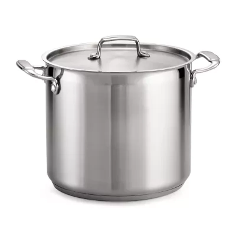 Tramontina® Gourmet 12-qt. Tri-Ply Covered Stock Pot