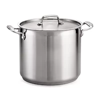 Tramontina® Gourmet 12-qt. Tri-Ply Covered Stock Pot