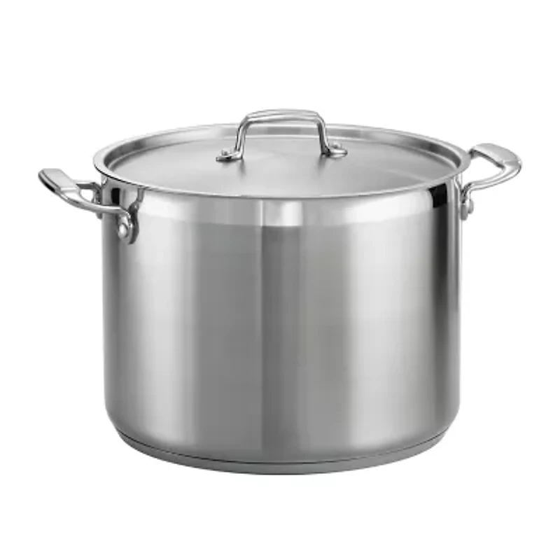 Tramontina® Gourmet 16-qt. Tri-Ply Covered Stock Pot
