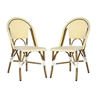 Salcha Rattan 2 Pc Patio Chairs