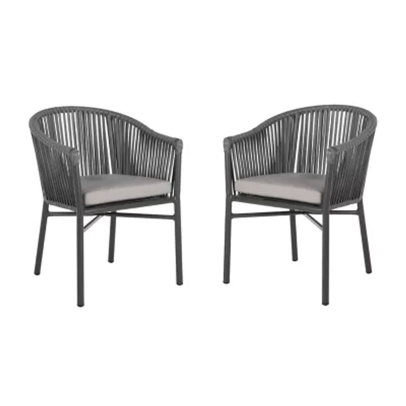 Kofi  2-pc. Patio Rope Chairs
