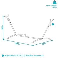 Sunnydaze® Patio Collection Space Saving Hammock Stand
