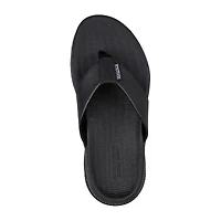 Skechers Mens Go Consistent Synthwave Flip-Flops