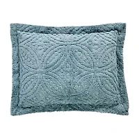 Better Trends Chenille Wedding Ring Standard Sham