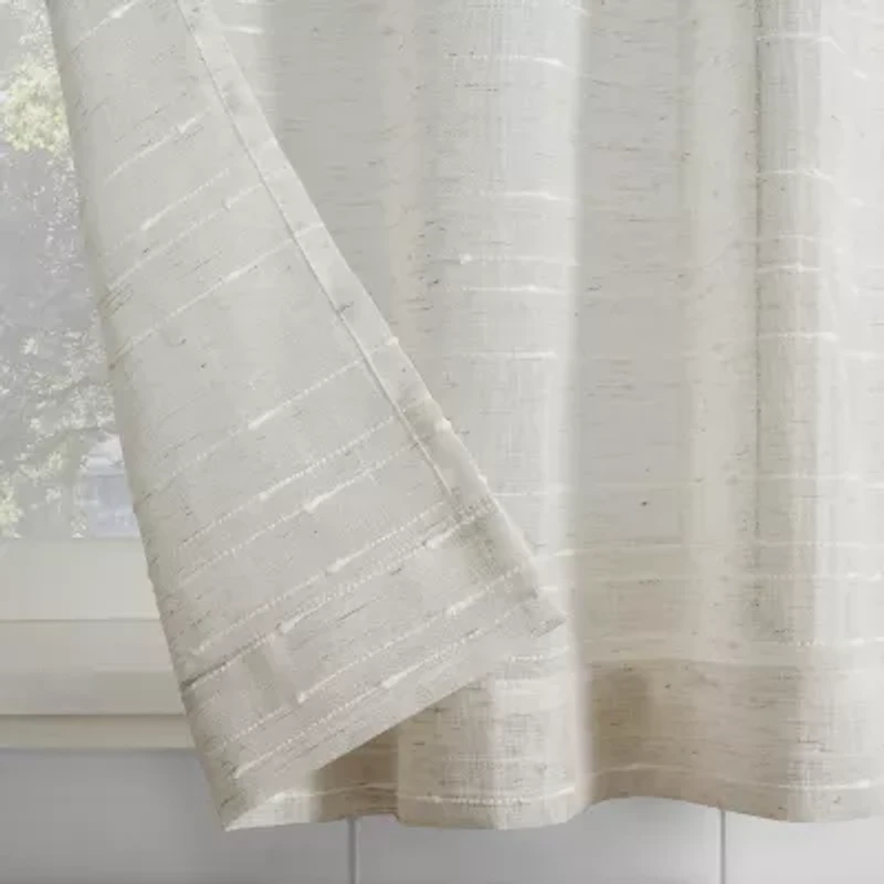 Clean Window Aya Rod Pocket Tailored Valance
