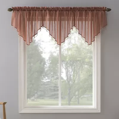 No 918 Erica Rod Pocket Ascot Valance