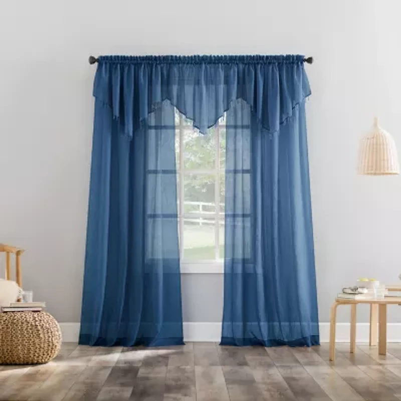 No 918 Erica Rod Pocket Ascot Valance