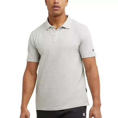 Champion Mens Regular Fit Short Sleeve Polo Shirt