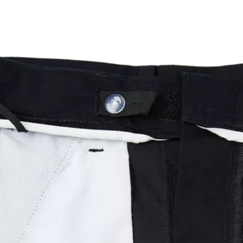St. John's Bay Dexterity Universal Wrinkle Free Easy Care Mens Adaptive Adjustable Features Easy-on + Easy-off Classic Fit Flat Front Pant
