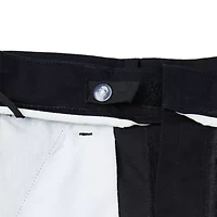 St. John's Bay Dexterity Universal Wrinkle Free Easy Care Mens Adaptive Adjustable Features Easy-on + Easy-off Classic Fit Flat Front Pant