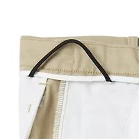 St. John's Bay Dexterity Universal Wrinkle Free Easy Care Mens Adaptive Adjustable Features Easy-on + Easy-off Classic Fit Flat Front Pant