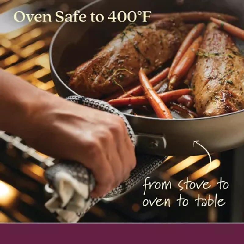 Anolon Advanced Home Hard Anodized 12" Deep Non-Stick Frying Pan
