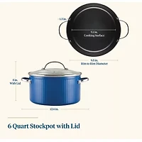 Farberware Style 6-qt. Non-Stick Stockpot with Lid