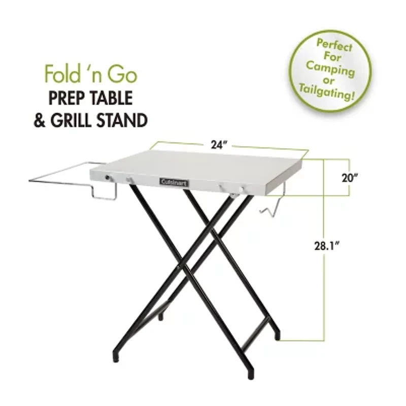 Cuisinart Outdoors Fold N' Go Prep Table Grill Sets