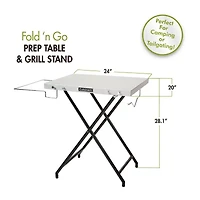 Cuisinart Outdoors Fold N' Go Prep Table Grill Sets