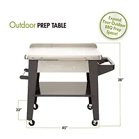 Cuisinart Outdoors Outdoor Stainless Steel Prep Table Grill Sets