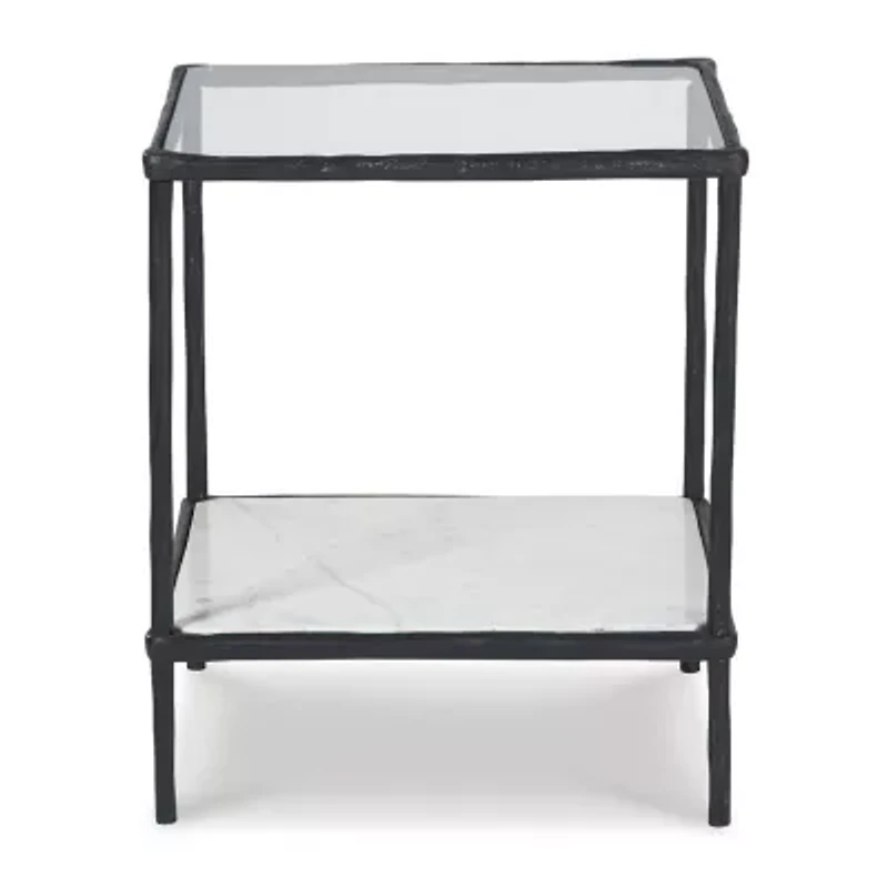 Signature Design By Ashley Ryandale in Antique Black Accent Table