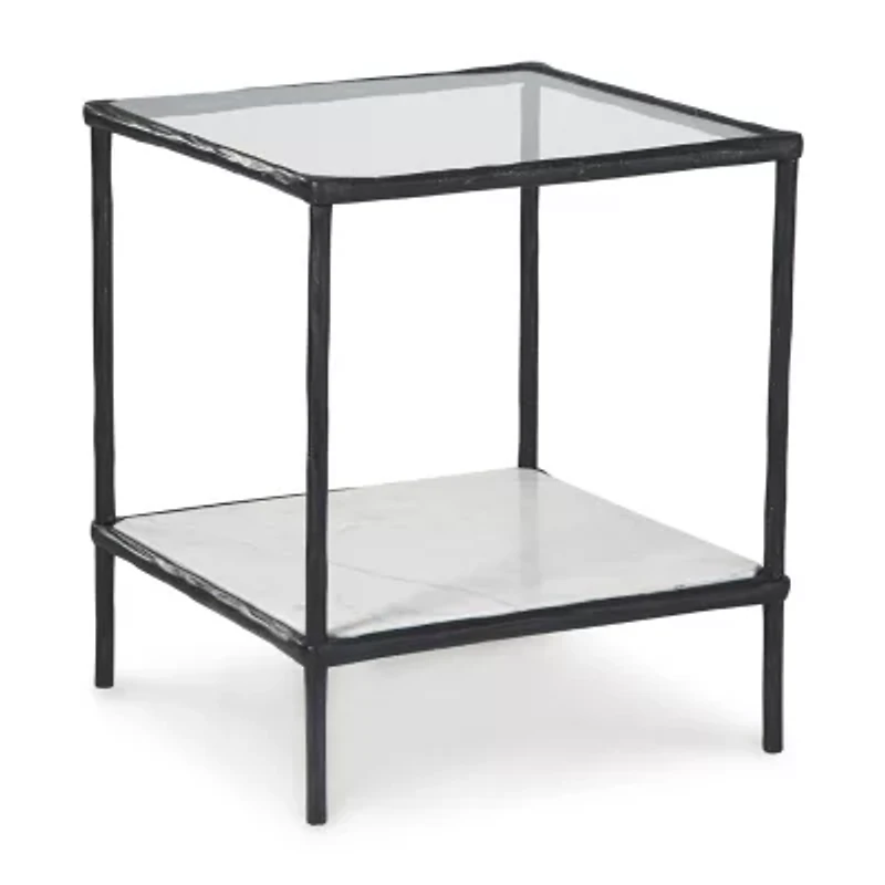 Signature Design By Ashley Ryandale in Antique Black Accent Table