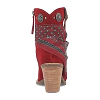 Dingo Womens Bandida Block Heel Cowboy Boots