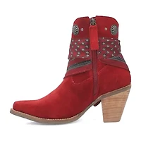 Dingo Womens Bandida Block Heel Cowboy Boots