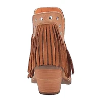 Dingo Womens Fine N' Dandyie Stacked Heel Cowboy Boots