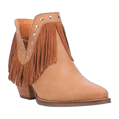 Dingo Womens Fine N' Dandyie Stacked Heel Cowboy Boots