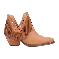 Dingo Womens Fine N' Dandyie Stacked Heel Cowboy Boots