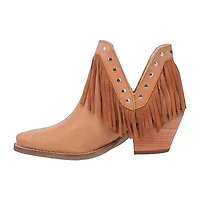 Dingo Womens Fine N' Dandyie Stacked Heel Cowboy Boots