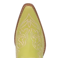 Dingo Womens Flirty N' Fun Stacked Heel Cowboy Boots