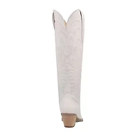 Dingo Womens Raisin Kane Stacked Heel Cowboy Boots