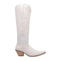 Dingo Womens Raisin Kane Stacked Heel Cowboy Boots