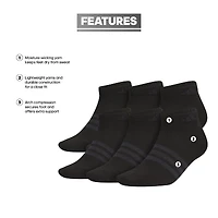 adidas Superlite Mens Multi-Pack 6 Pair Low Cut Socks