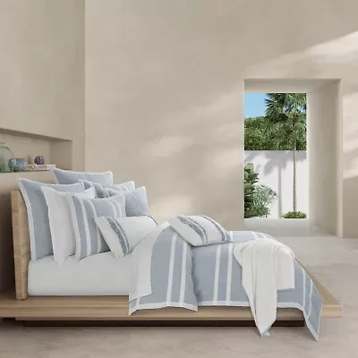 Queen Street Beachview Stripes Hypoallergenic Duvet Cover